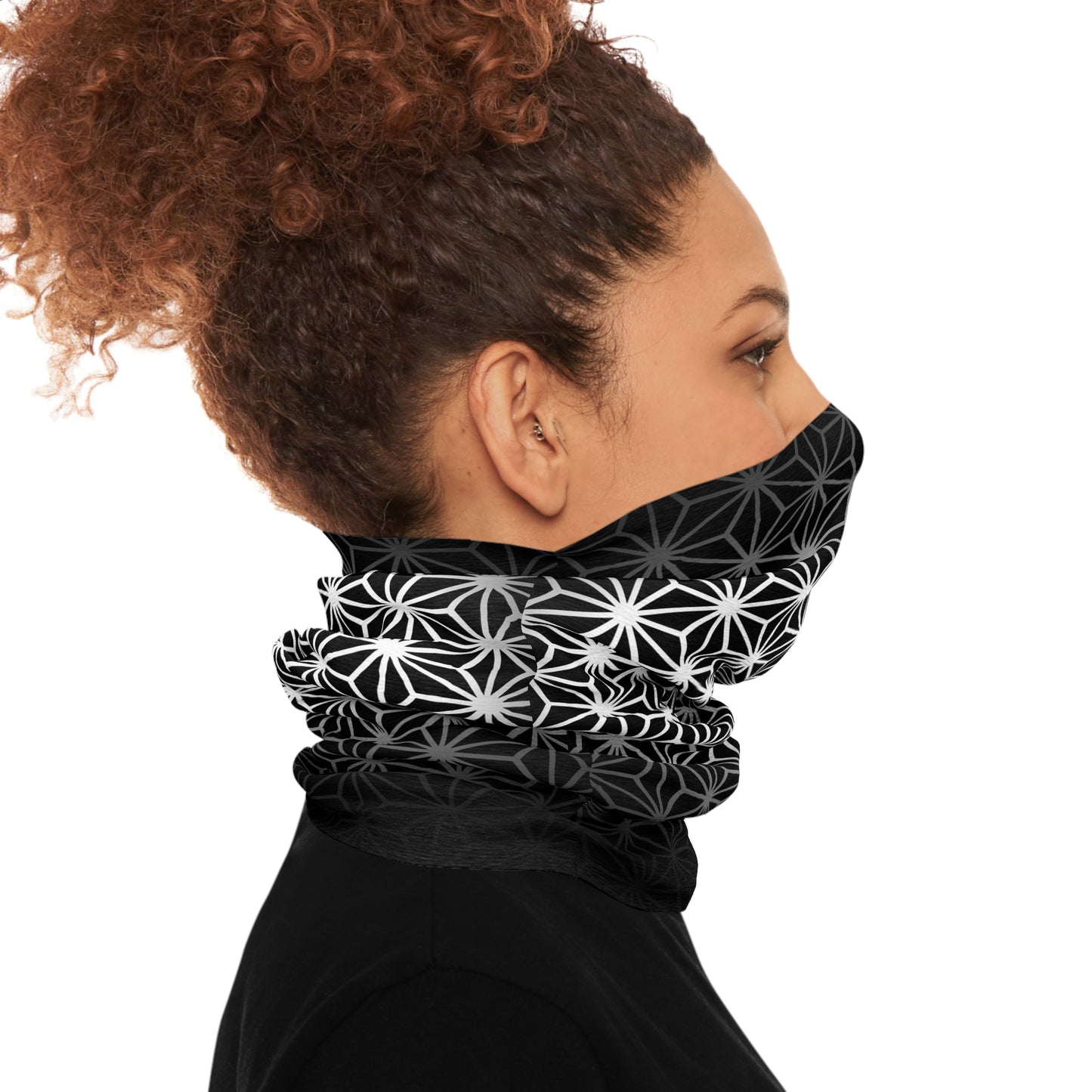 SACRED G BLACK Festival Tube Scarf