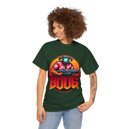 BOOG Basic Heavy Cotton Unisex Tee - BOOG LOGO