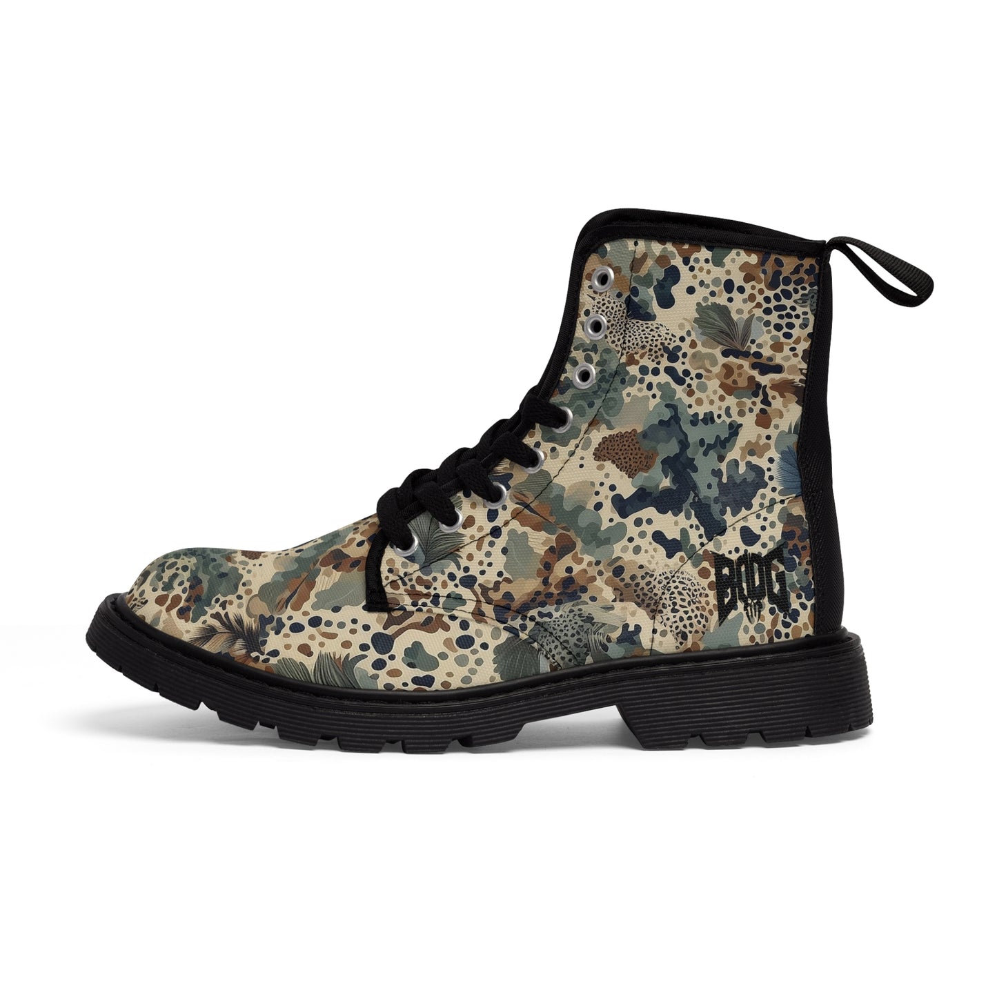 HEXCAM Multisplat Cheetah Men's Canvas Boots