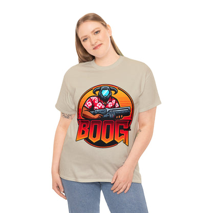 BOOG Basic Heavy Cotton Unisex Tee - BOOG LOGO