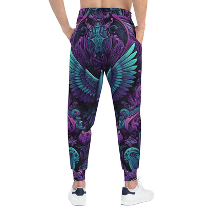 DISOBEY Athletic Joggers (PURPLE PIGEON)