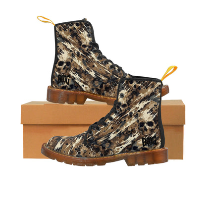 HEXCAM Desert Skull Men's Canvas Boots