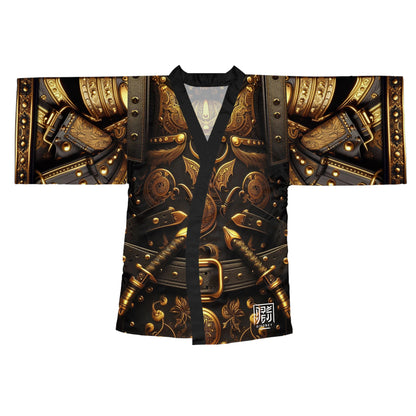 Long Sleeve Kimono Robe (SAMURAI SILK)