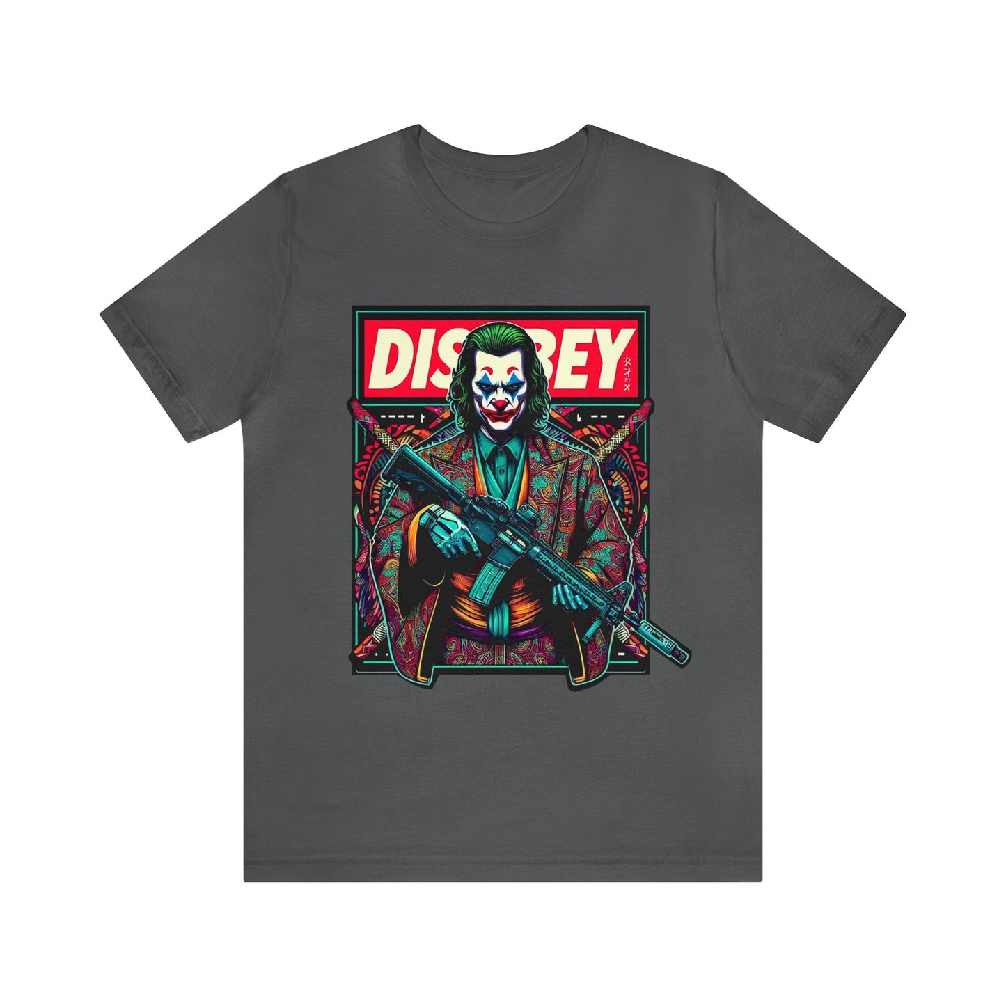 DISOBEY Unisex Tee (ARMED CLOWN)