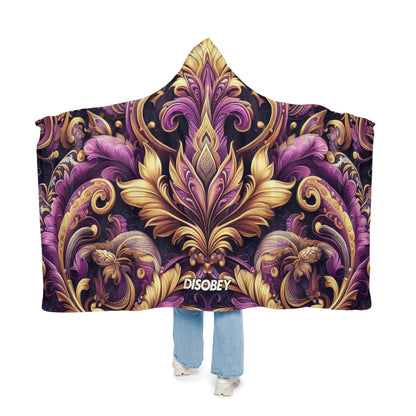 Hooded Snuggle Blanket - PURPLE TREASURE