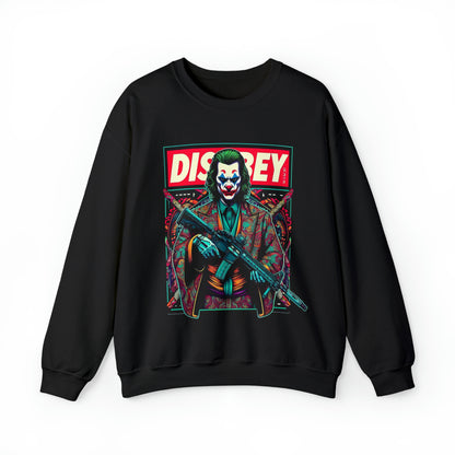 DISOBEY Crewneck Sweatshirt (ARMED CLOWN)