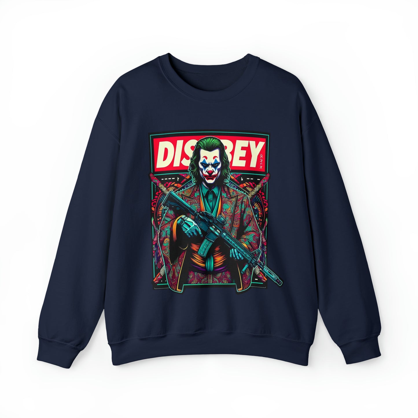 DISOBEY Crewneck Sweatshirt (ARMED CLOWN)