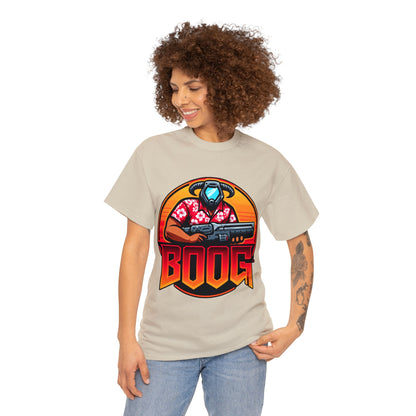 BOOG Basic Heavy Cotton Unisex Tee - BOOG LOGO