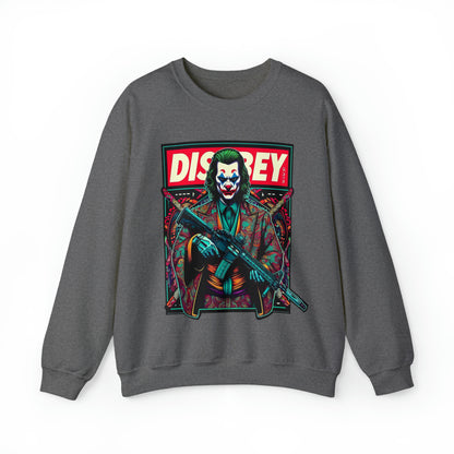 DISOBEY Crewneck Sweatshirt (ARMED CLOWN)