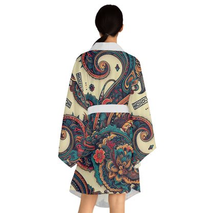 Long Sleeve Kimono Robe (ORIENTAL FLAVOR)