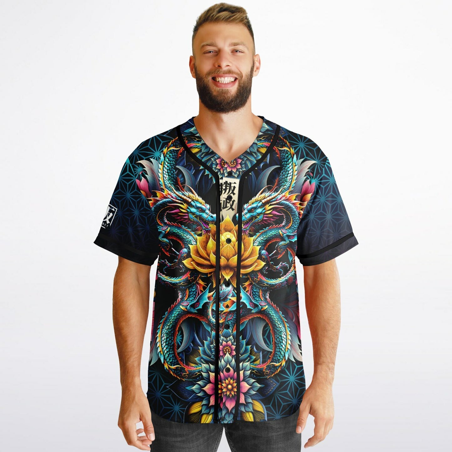 Reversible Jersey - LOTUSFACE 2025 + SACRED G B&W
