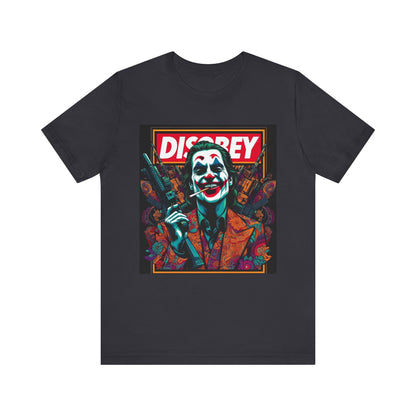 DISOBEY Unisex Tee (ARMED CLOWN 2)