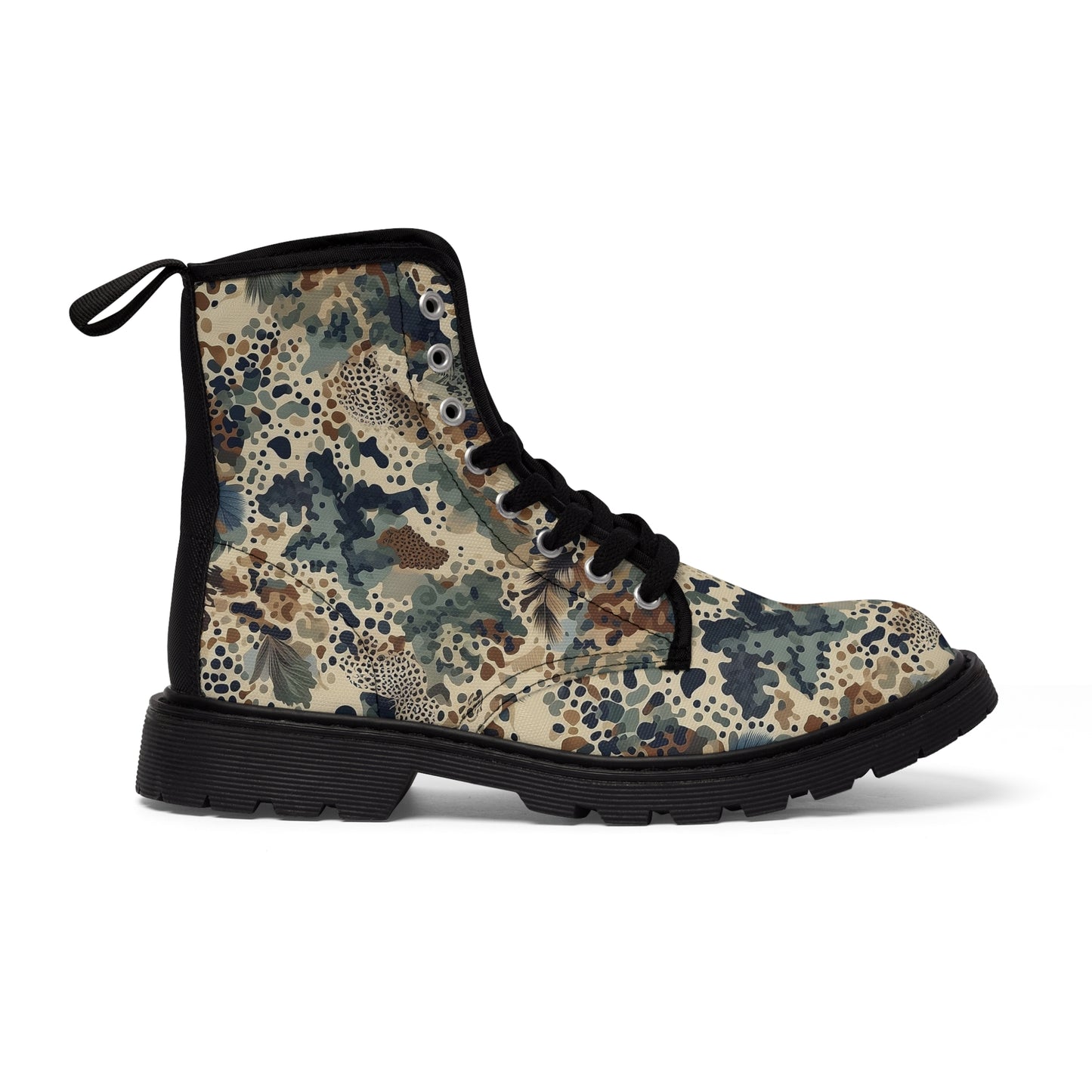 HEXCAM Multisplat Cheetah Men's Canvas Boots