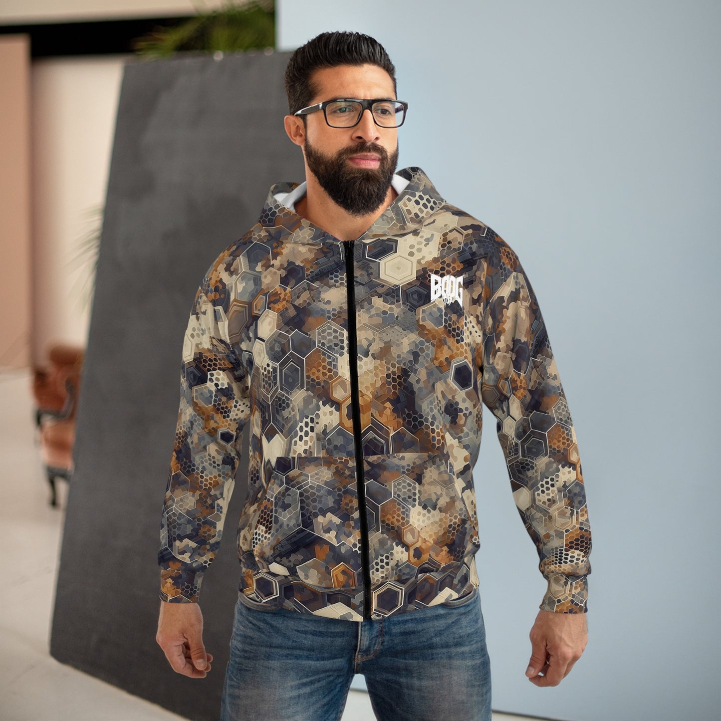 Hexcam Flecktarn Camo Hoodie