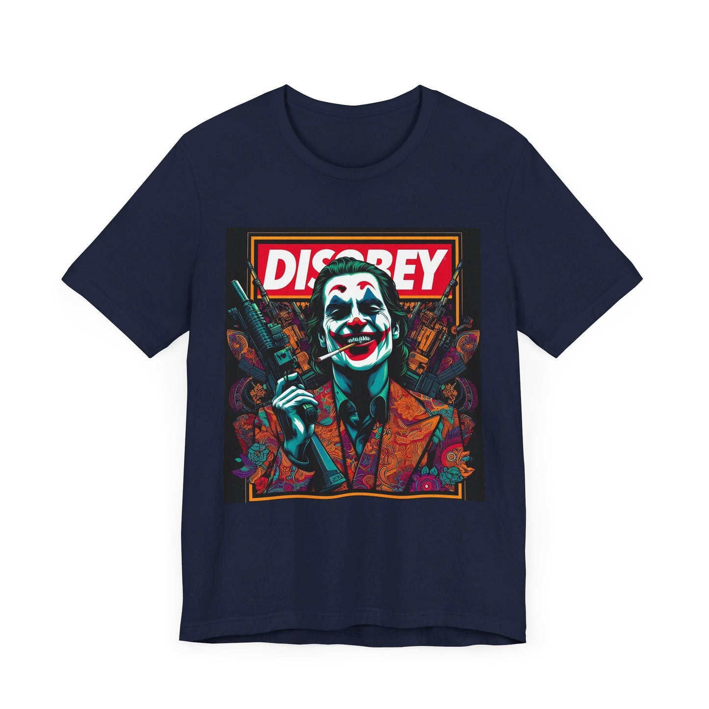 DISOBEY Unisex Tee (ARMED CLOWN 2)