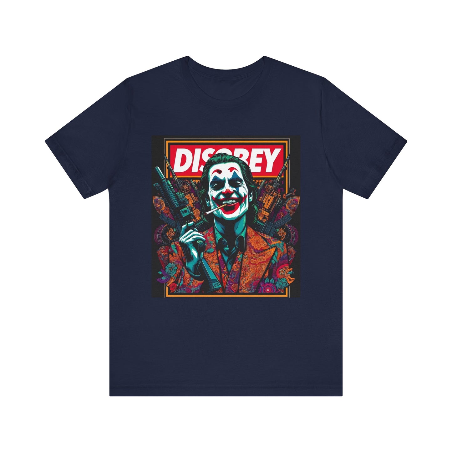 DISOBEY Unisex Tee (ARMED CLOWN 2)