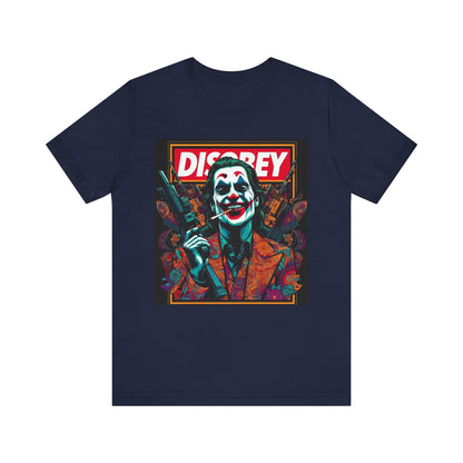 DISOBEY Unisex Tee (ARMED CLOWN 2)