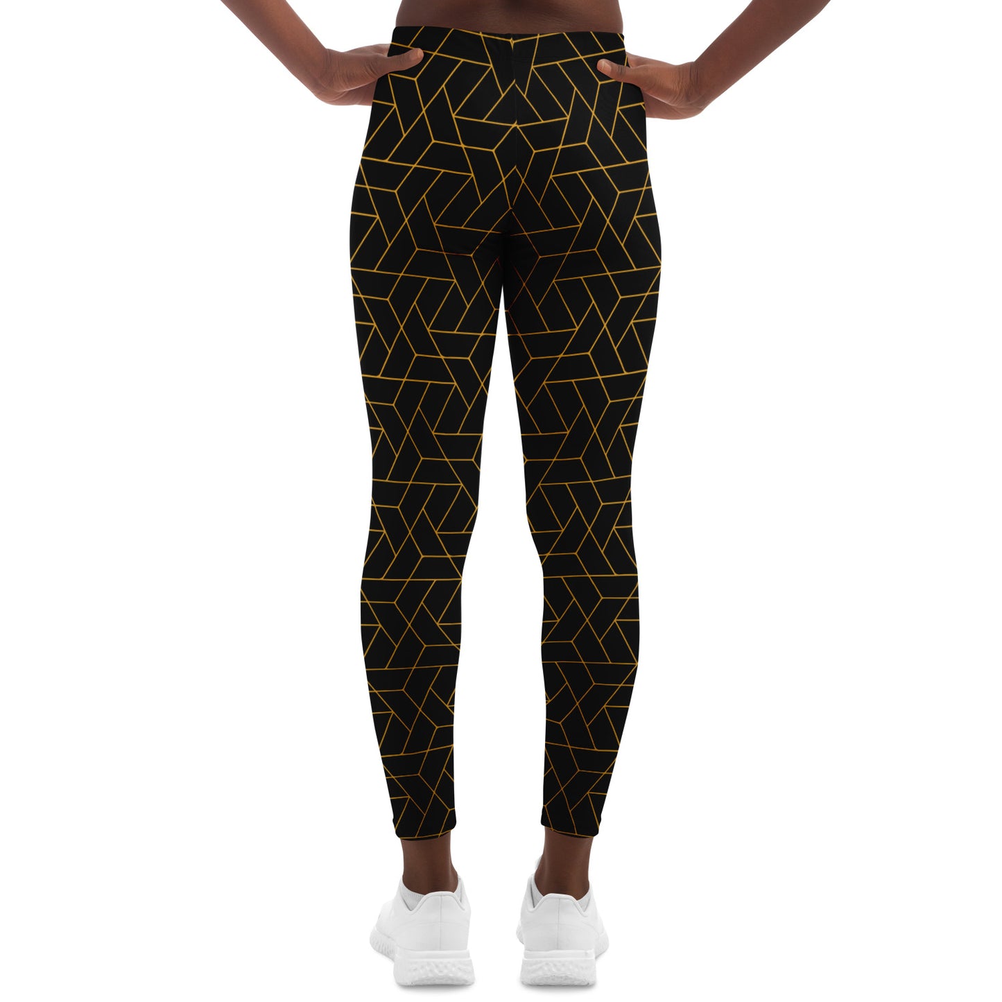 DISOBEY Festival Leggings  -  CYBERBLACK CITRUS