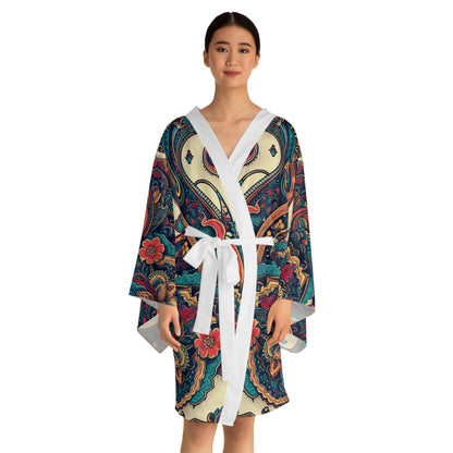 Long Sleeve Kimono Robe (ORIENTAL FLAVOR)