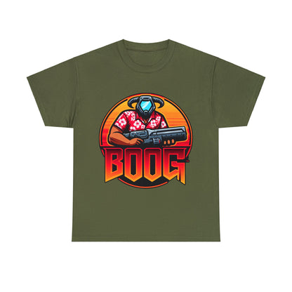 BOOG Basic Heavy Cotton Unisex Tee - BOOG LOGO