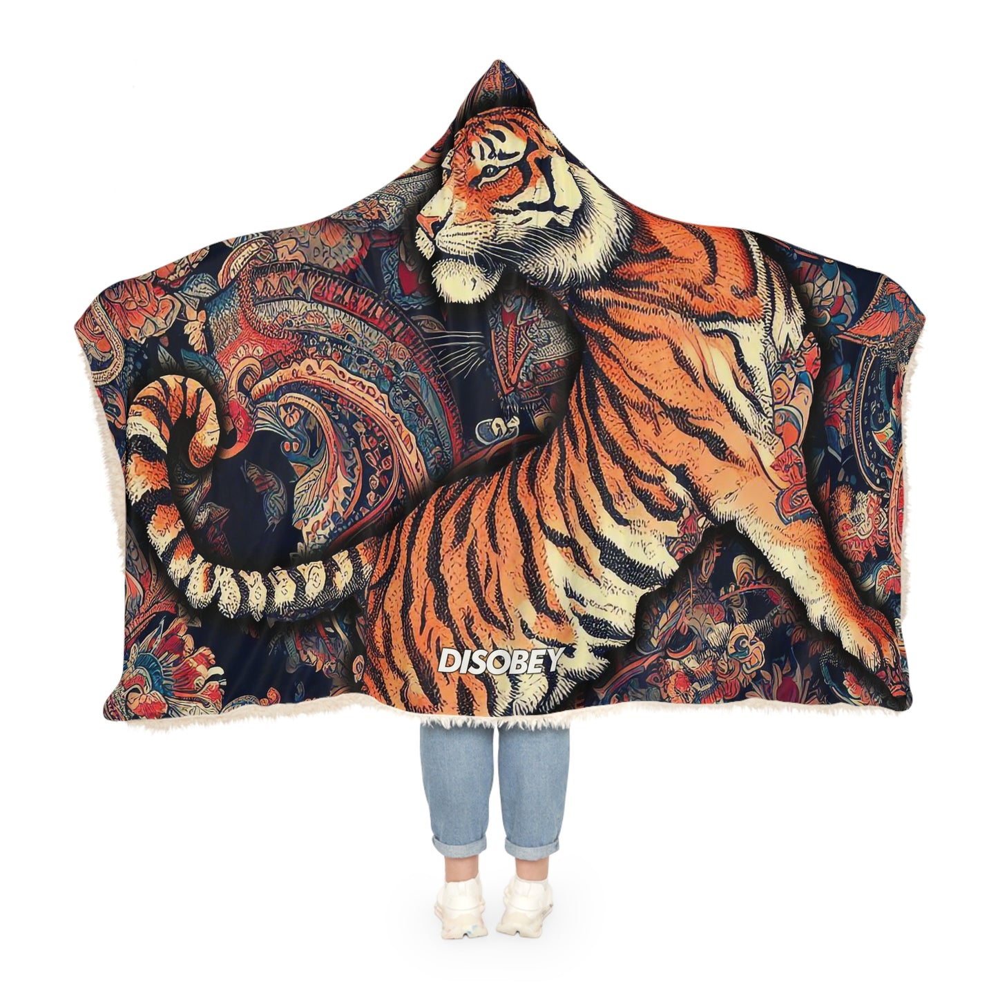 Hooded Snuggle Blanket - TIGERS ARE FRIENDS