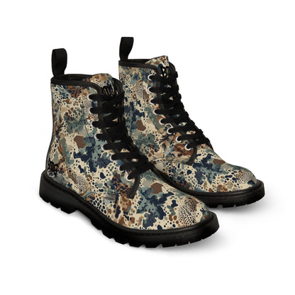 HEXCAM Multisplat Cheetah Men's Canvas Boots