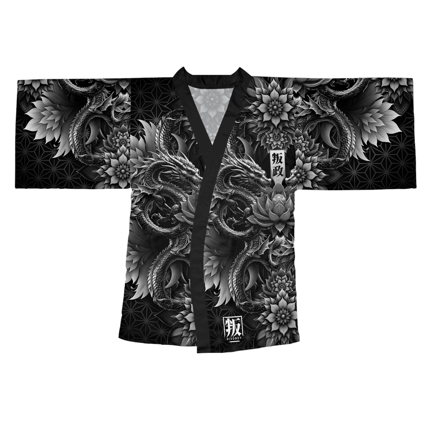 Kimono Robe (LOTUSFACE 2025 Black & White)