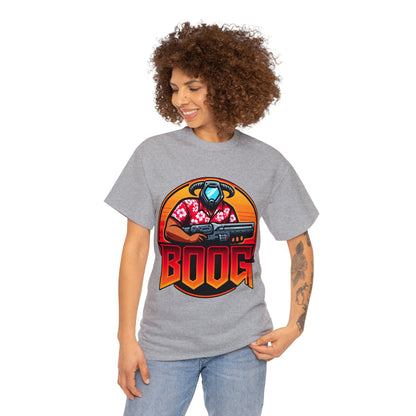 BOOG Basic Heavy Cotton Unisex Tee - BOOG LOGO