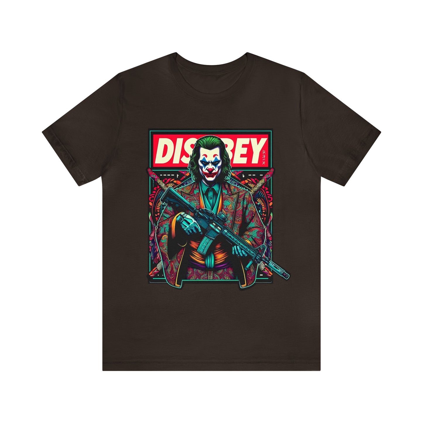 DISOBEY Unisex Tee (ARMED CLOWN)