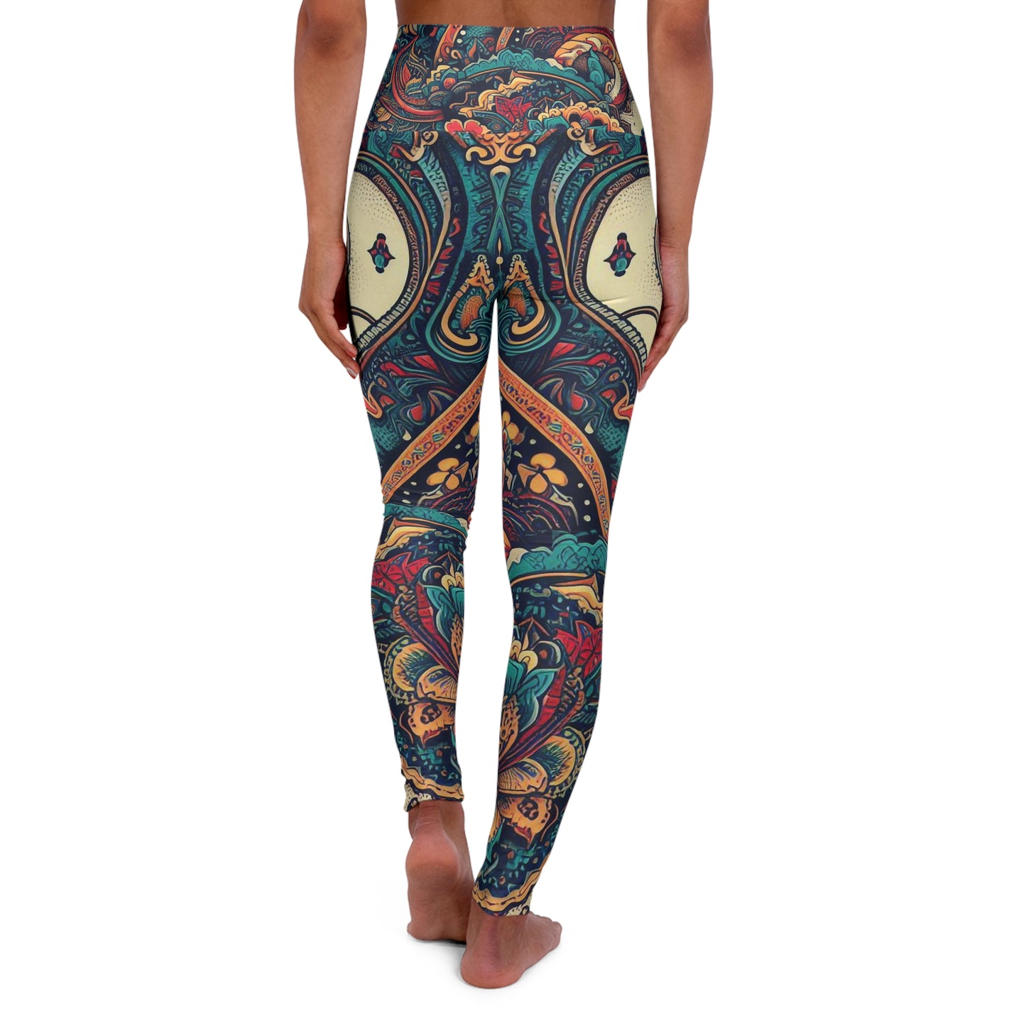 High Waisted Leggings (ORIENTAL FLAVOR)