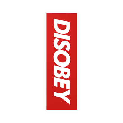 DISOBEY Vinyl Decal