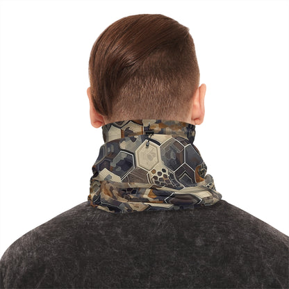 Hexcam Flecktarn Winter Neck Gaiter With Drawstring