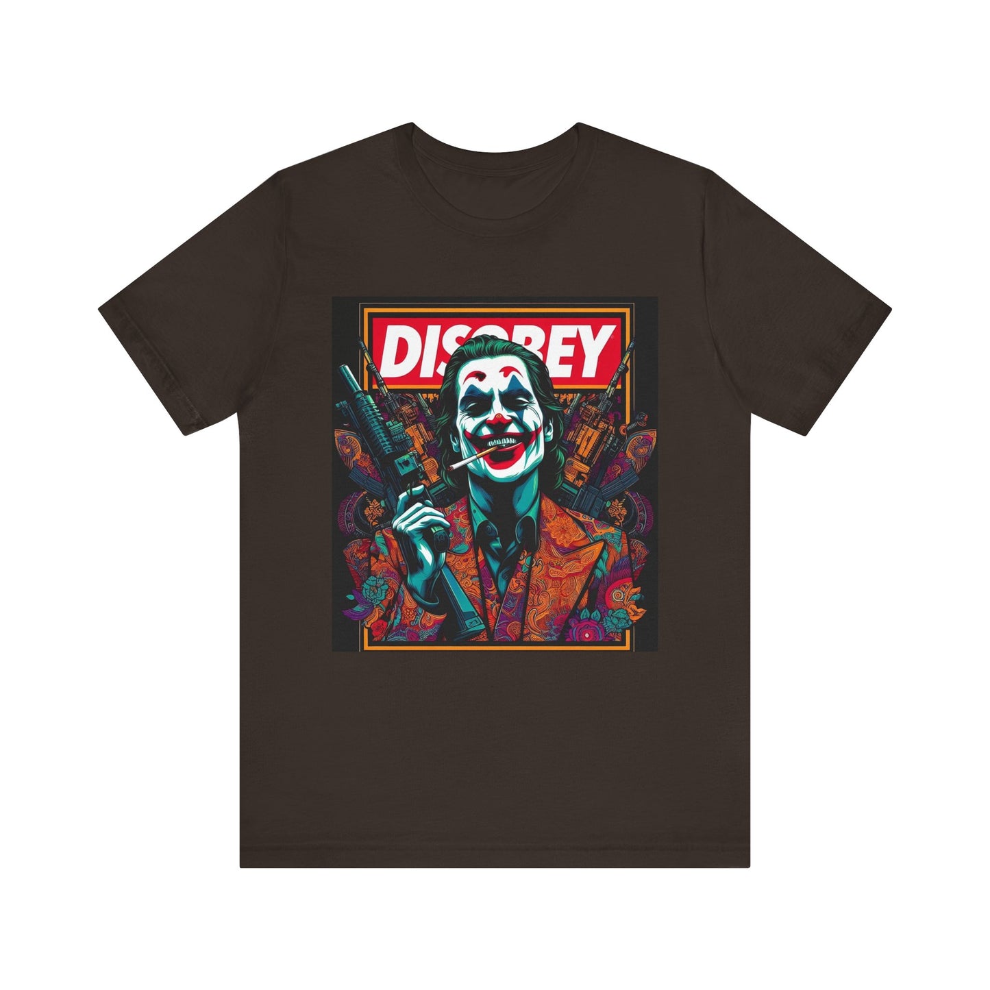 DISOBEY Unisex Tee (ARMED CLOWN 2)