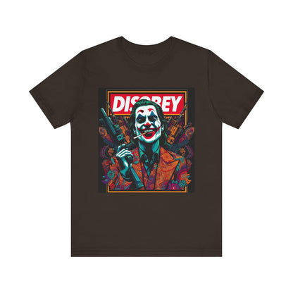 DISOBEY Unisex Tee (ARMED CLOWN 2)