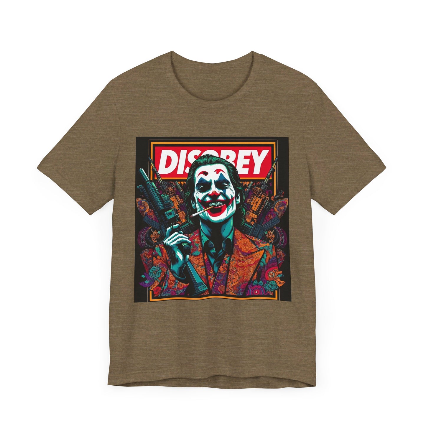 DISOBEY Unisex Tee (ARMED CLOWN 2)