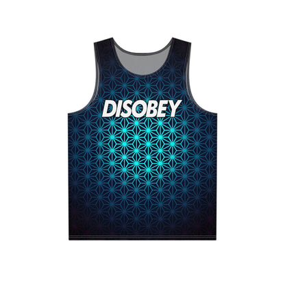 DISOBEY Men's Thin Gym Tank (SACRED G BIG LOGO)