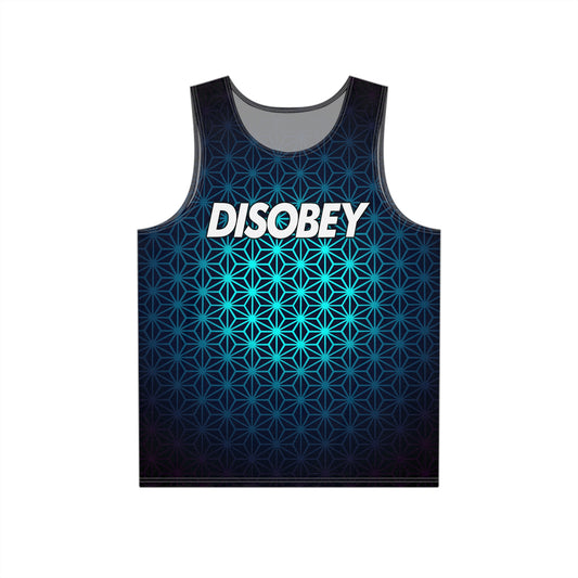 DISOBEY Men's Thin Gym Tank (SACRED G BIG LOGO)