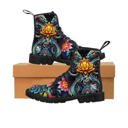 DISOBEY Women's Canvas Boots - LOTUSFACE 2025