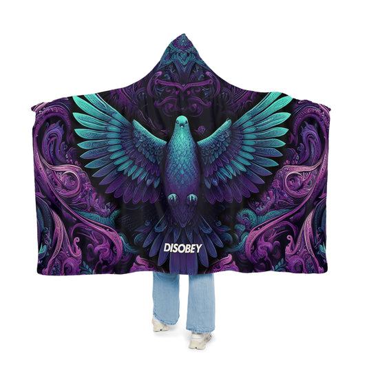 Hooded Snuggle Blanket - PIGEON PARADISE PAISLEY