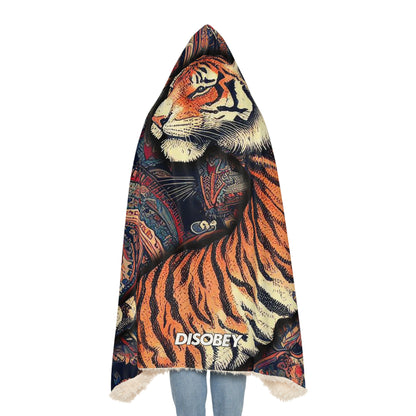 Hooded Snuggle Blanket - TIGERS ARE FRIENDS