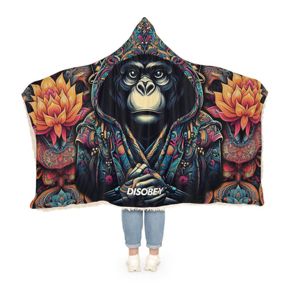 Hooded Snuggle Blanket - MONKEY BIDNESS