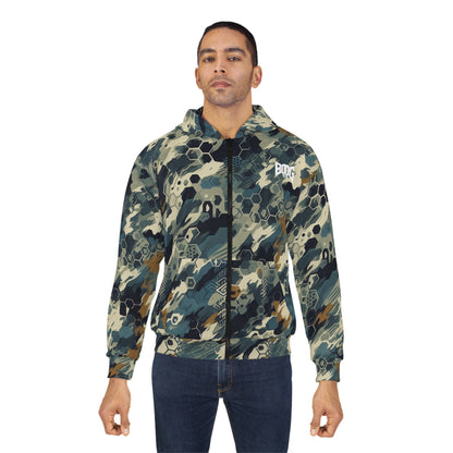 Hexcam Rhodesian Blue Camo Hoodie