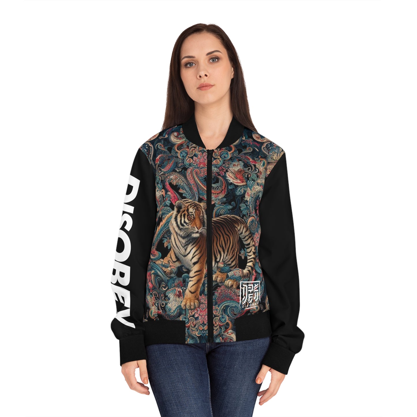 Women's Bomber Jacket (TIGER PLAY)