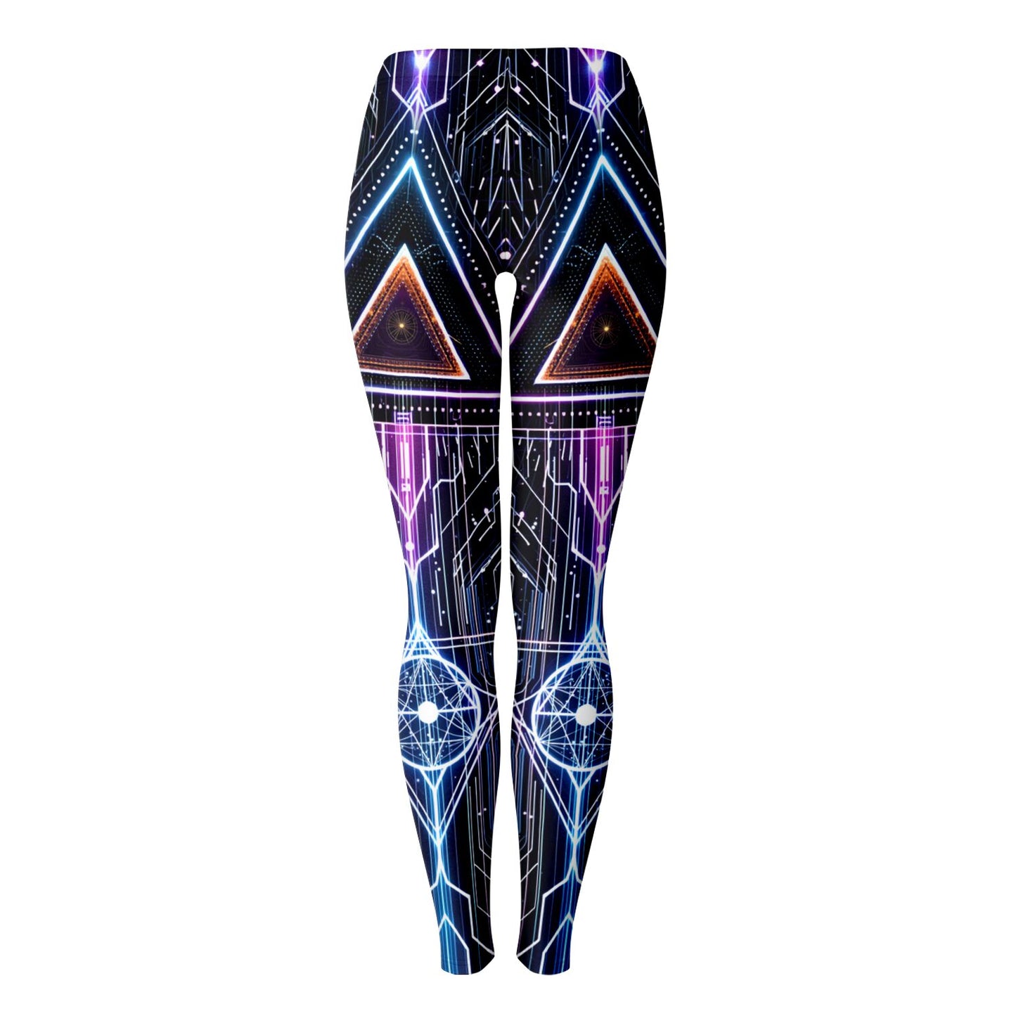 DISOBEY Festival Leggings  -  CYBERBLACK