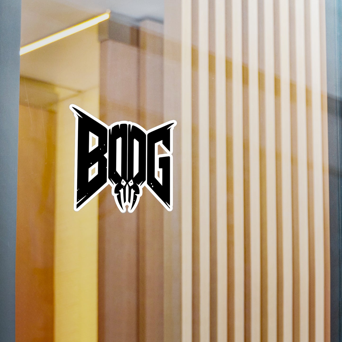 BOOG LOGO Vinyl Decal (Multiple Sizes)