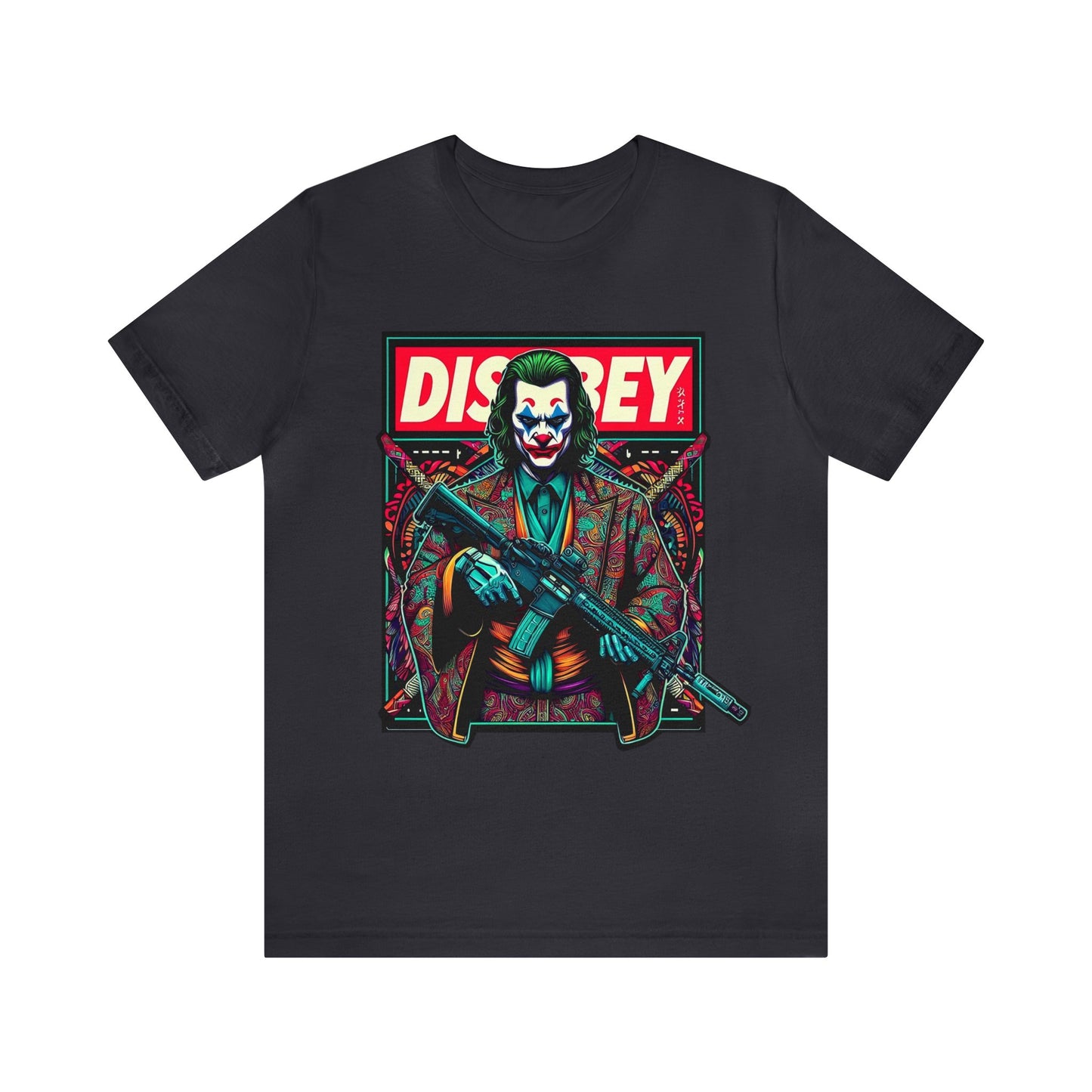 DISOBEY Unisex Tee (ARMED CLOWN)