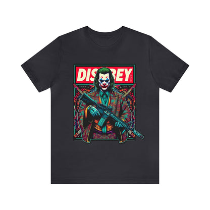 DISOBEY Unisex Tee (ARMED CLOWN)