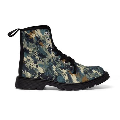 HEXCAM Rhodesian Blue Men's Canvas Boots