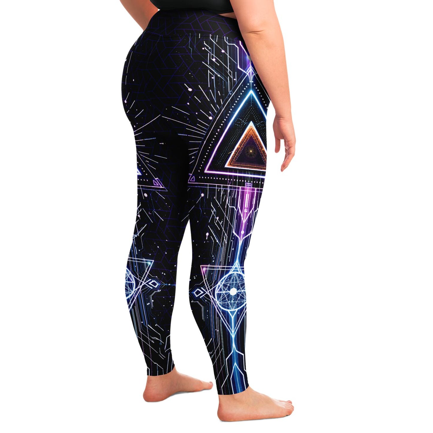 Plus Size Legging - CYBERBLACK