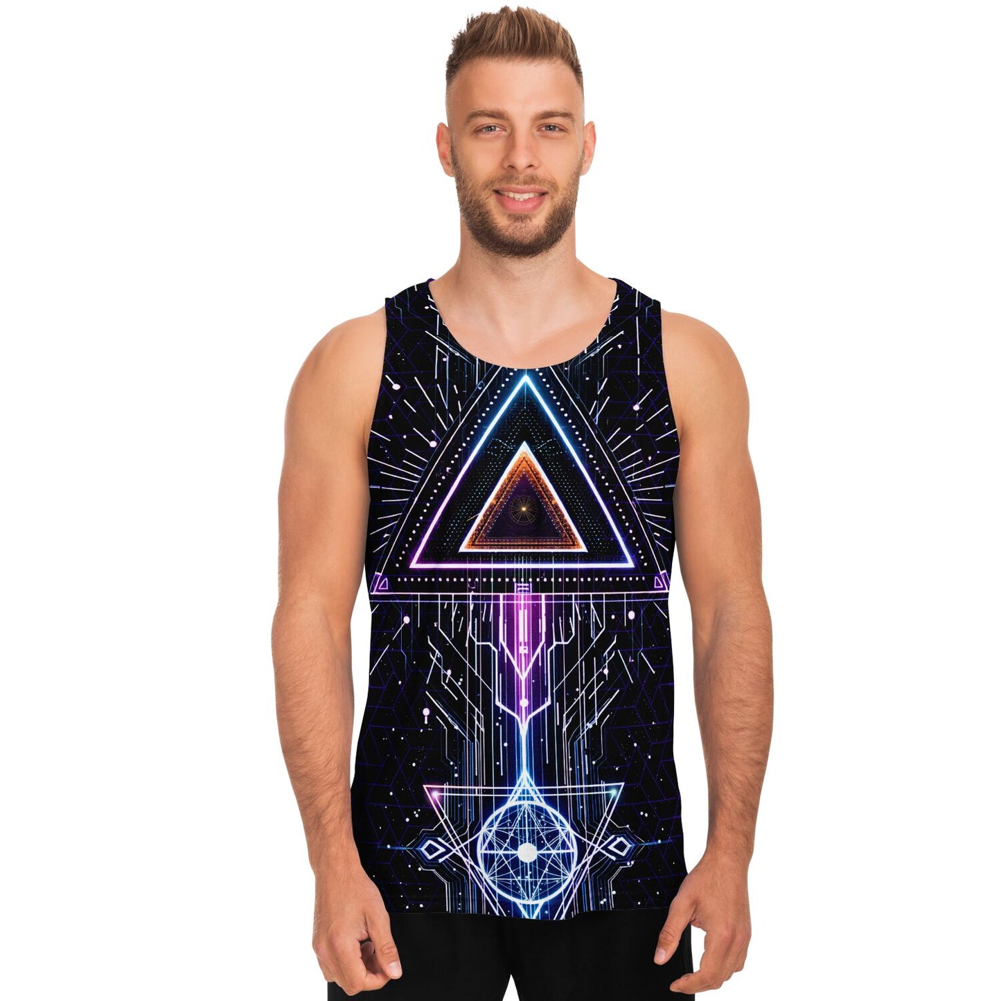 Unisex Tank Top - CYBERBLACK